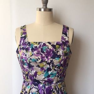 Purple Flowered Sundress